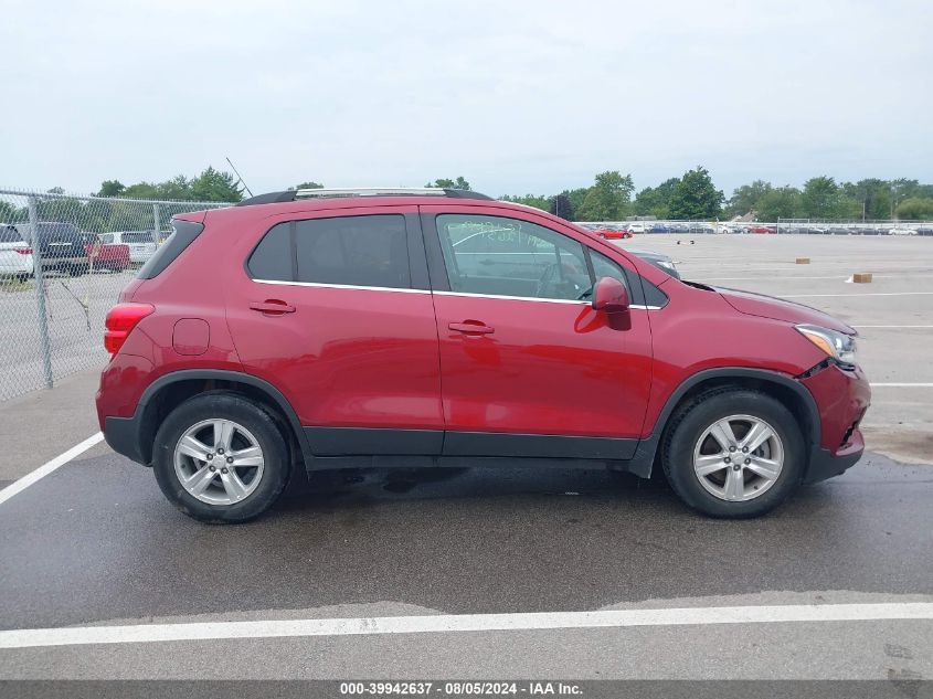 2019 Chevrolet Trax Lt VIN: 3GNCJLSB2KL314577 Lot: 39942637