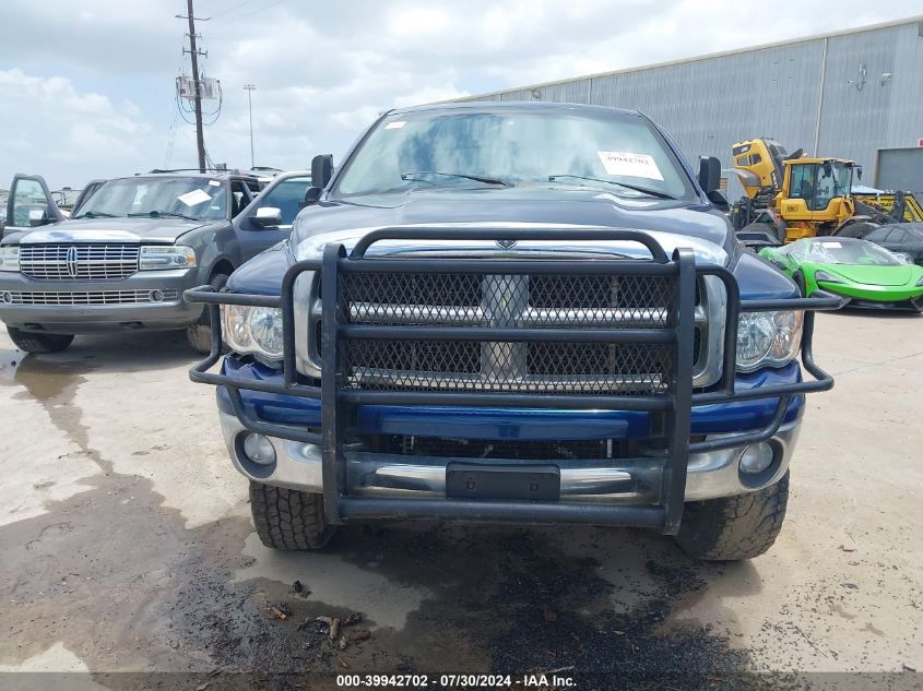 2005 Dodge Ram 2500 Slt/Laramie VIN: 3D7KS28C55G762715 Lot: 39942702