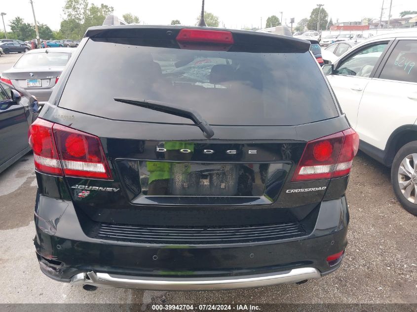 2018 Dodge Journey Crossroad Awd VIN: 3C4PDDGG1JT536294 Lot: 39942704