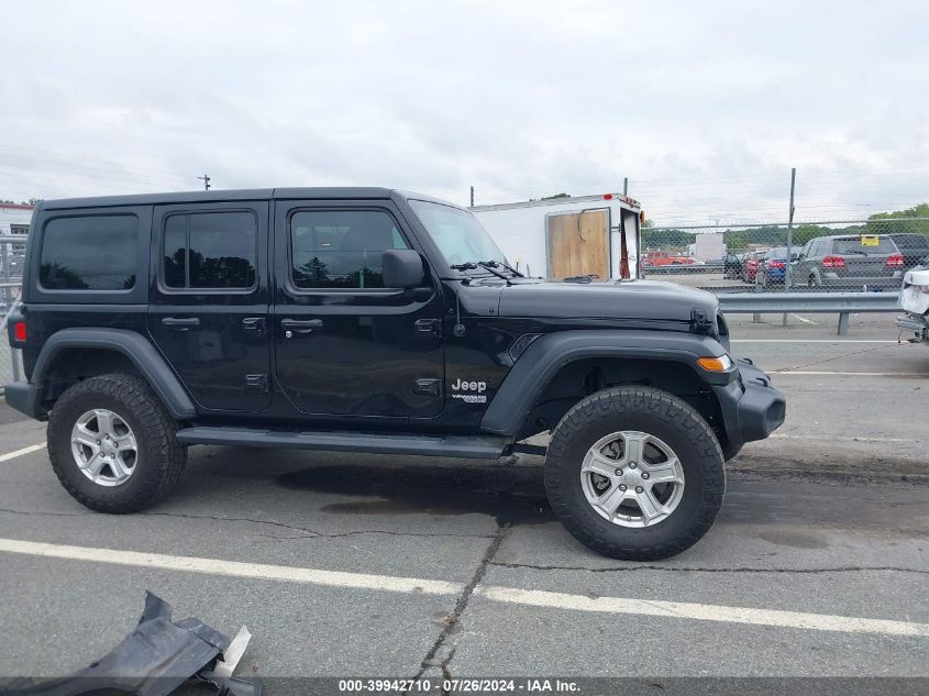 2018 Jeep Wrangler Unlimited Sport S 4X4 VIN: 1C4HJXDG1JW136331 Lot: 39942710