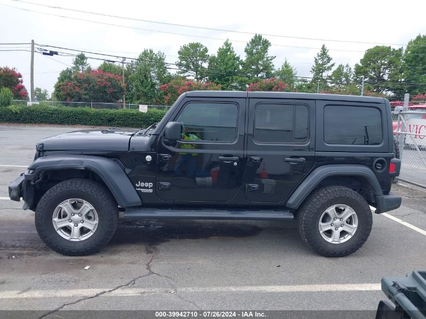 2018 Jeep Wrangler Unlimited Sport S 4X4 VIN: 1C4HJXDG1JW136331 Lot: 39942710