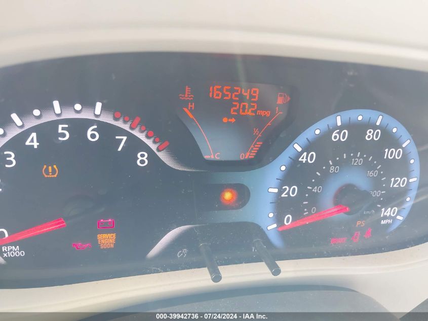 2009 Nissan Cube 1.8S VIN: JN8AZ28R59T128677 Lot: 39942736