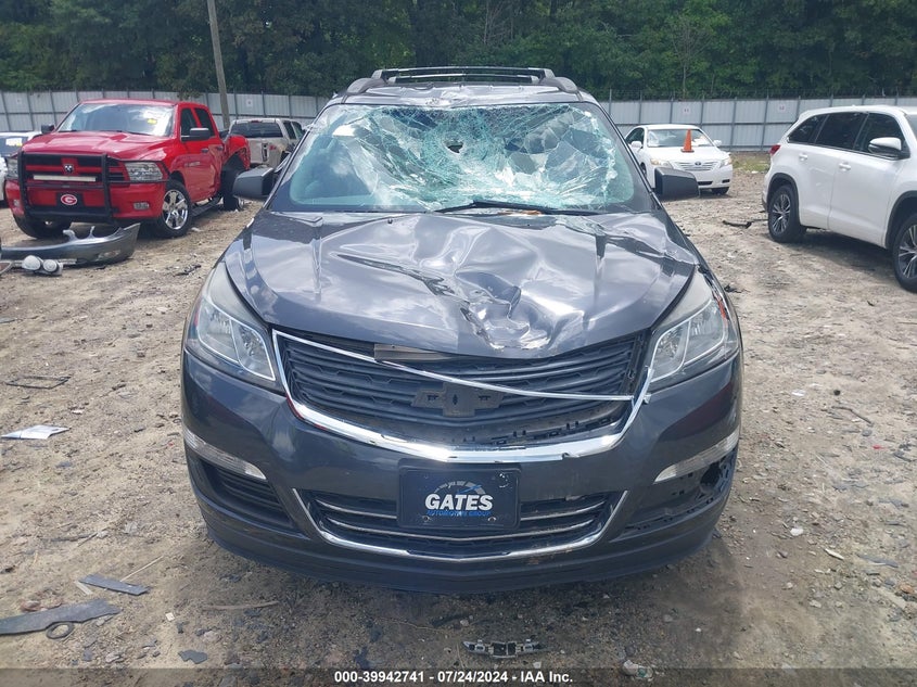 2013 CHEVROLET TRAVERSE LS - 1GNKRFKD4DJ122627