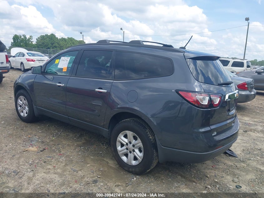 2013 CHEVROLET TRAVERSE LS - 1GNKRFKD4DJ122627