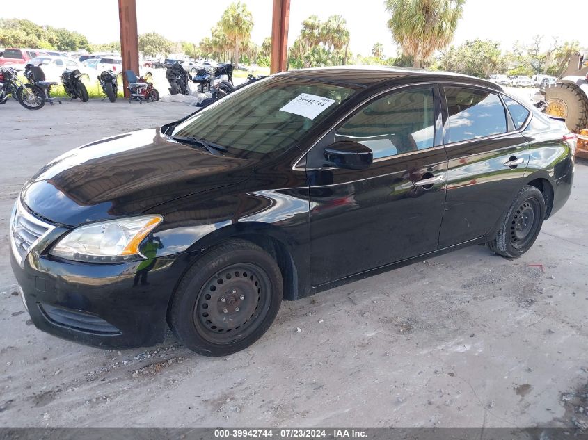 3N1AB7APXFY248034 | 2015 NISSAN SENTRA