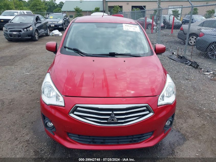 2019 Mitsubishi Mirage G4 Es VIN: ML32F3FJ9KHF00757 Lot: 39942748