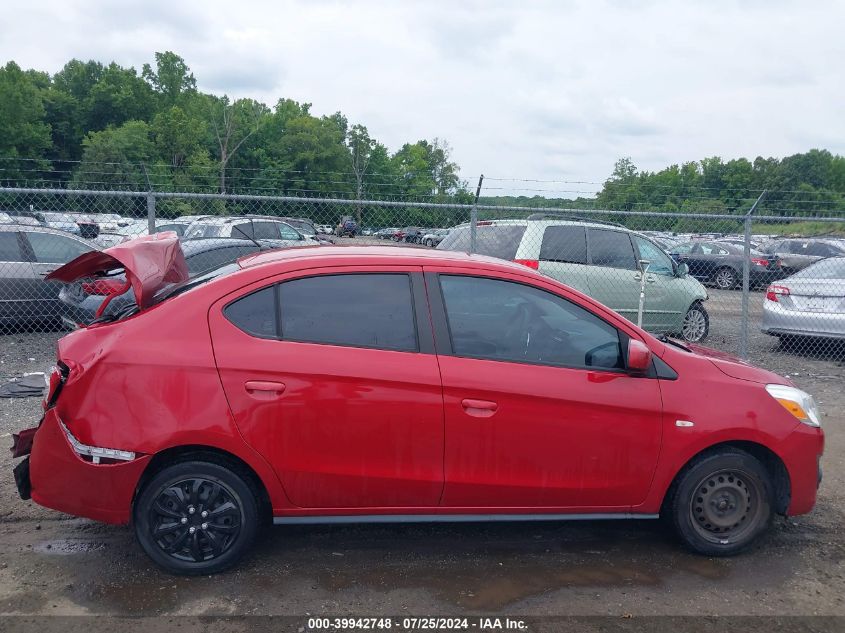 2019 Mitsubishi Mirage G4 Es VIN: ML32F3FJ9KHF00757 Lot: 39942748