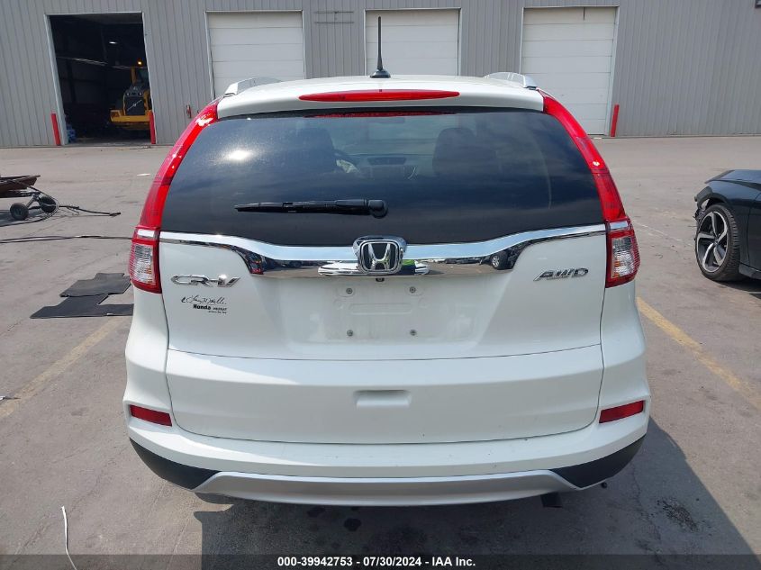 2015 Honda Cr-V Ex-L VIN: 5J6RM4H70FL031321 Lot: 39942753