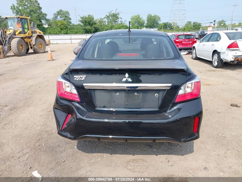 2022 Mitsubishi Mirage G4 Black Edition/Es/Le VIN: ML32FUFJ7NHF03800 Lot: 39942768