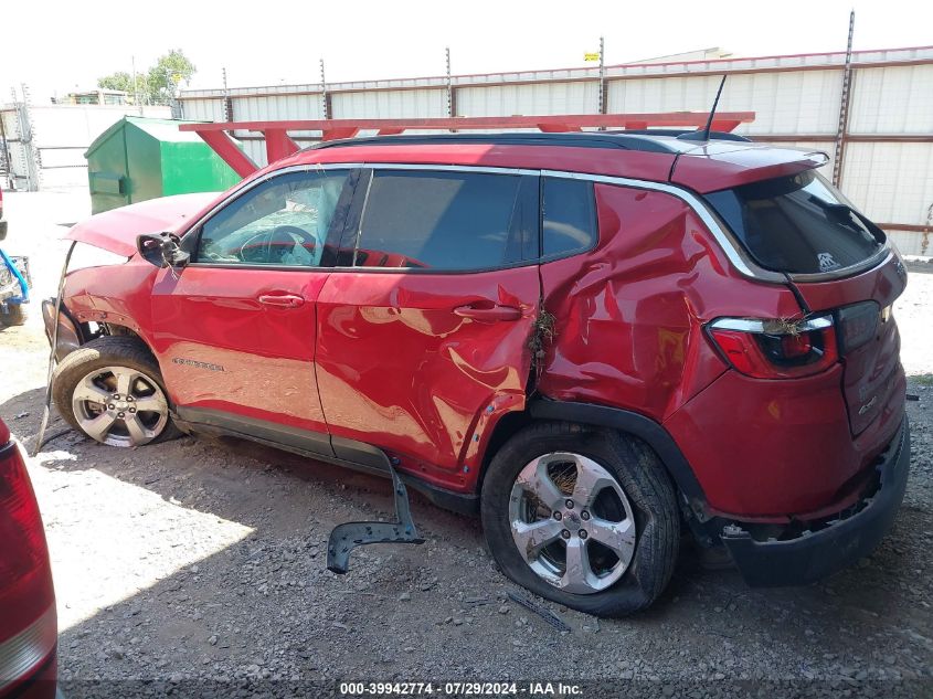 2020 Jeep Compass Latitude VIN: 3C4NJDBBXLT143182 Lot: 39942774