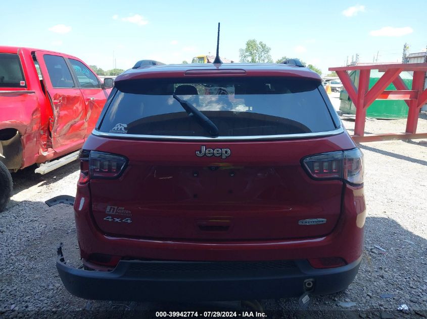 2020 Jeep Compass Latitude VIN: 3C4NJDBBXLT143182 Lot: 39942774