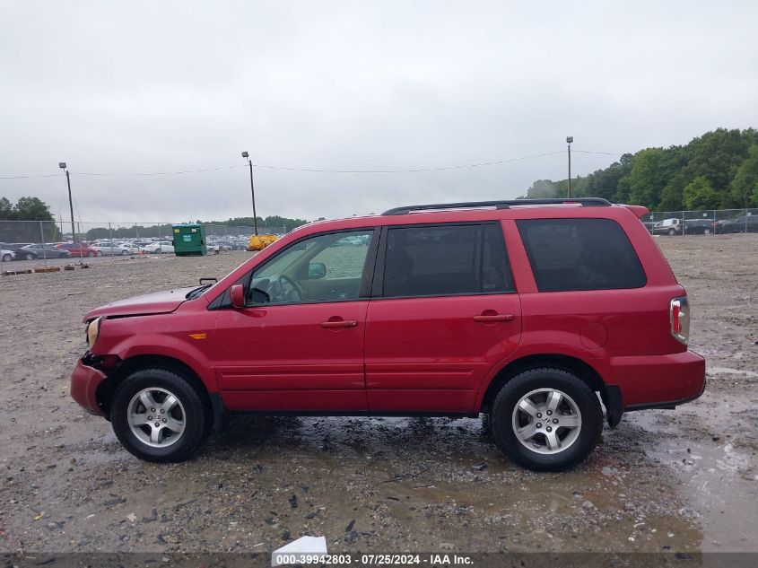 2006 Honda Pilot Ex-L VIN: 5FNYF28596B036003 Lot: 39942803