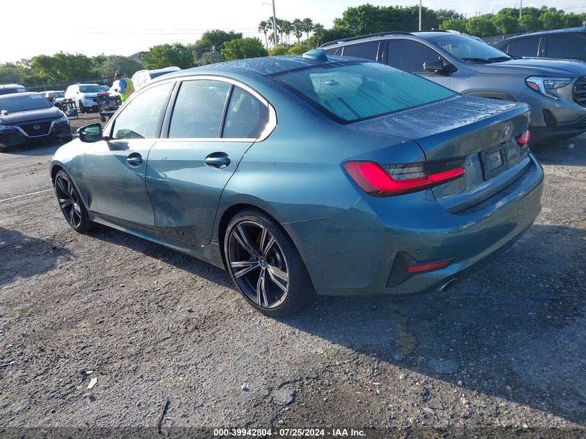 2021 BMW 330I VIN: 3MW5R1J0XM8B80869