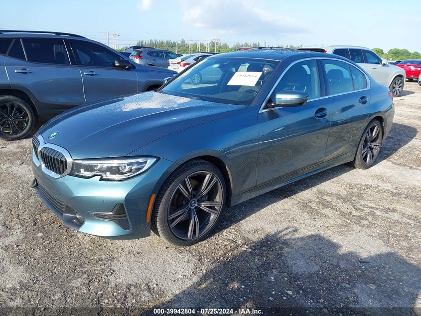 2021 BMW 330I VIN: 3MW5R1J0XM8B80869