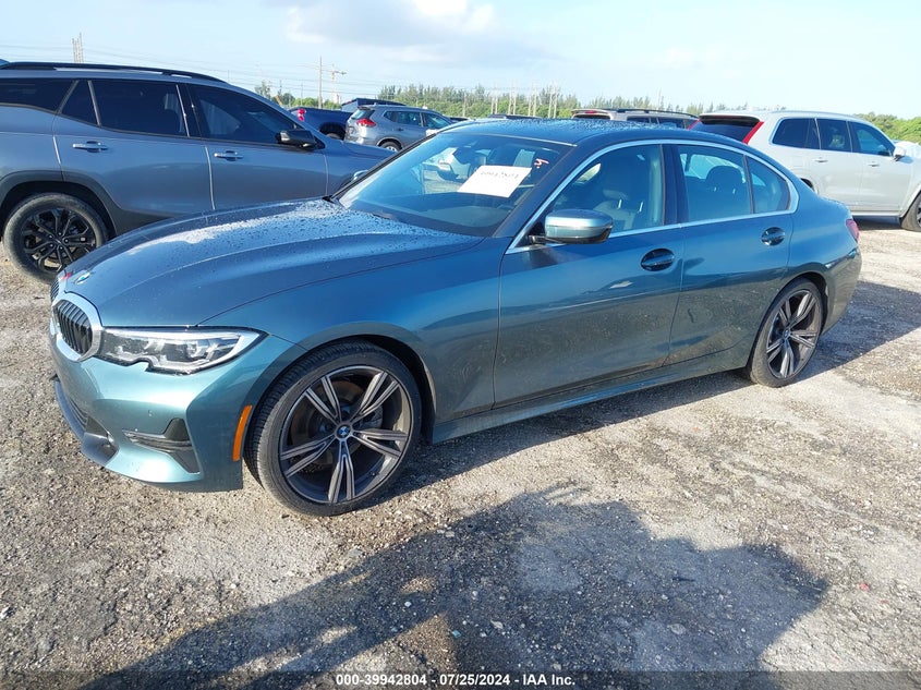 2021 BMW 330I VIN: 3MW5R1J0XM8B80869