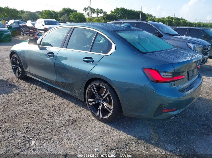 2021 BMW 330I VIN: 3MW5R1J0XM8B80869