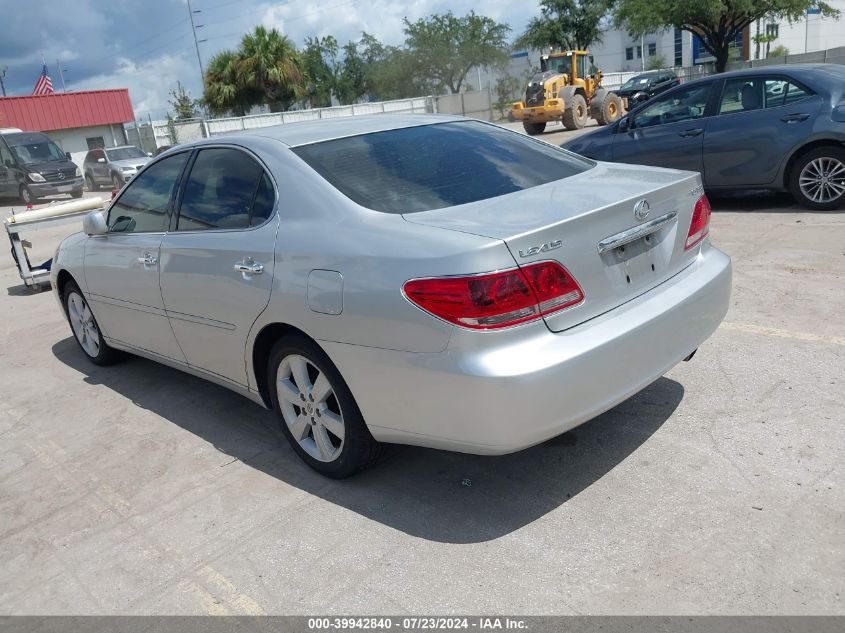 JTHBA30G355109579 | 2005 LEXUS ES 330