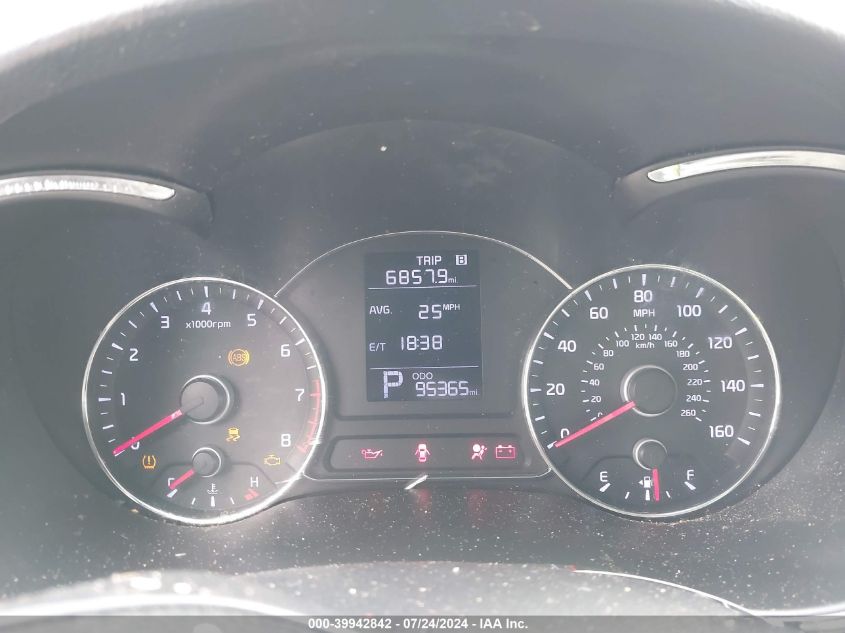 2015 Kia Forte Lx VIN: KNAFX4A69F5289789 Lot: 39942842