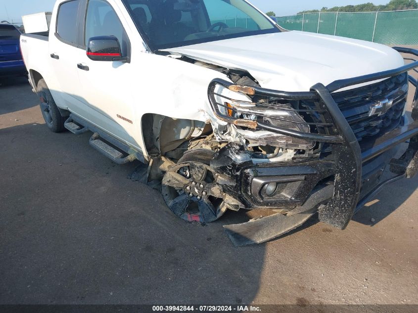 2021 Chevrolet Colorado 4Wd Short Box Lt VIN: 1GCGTCEN0M1187056 Lot: 39942844