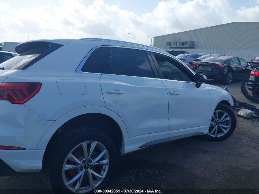 2023 Audi Q3 Premium S Line 45 VIN: WA1DECF34P1081122 Lot: 39942851