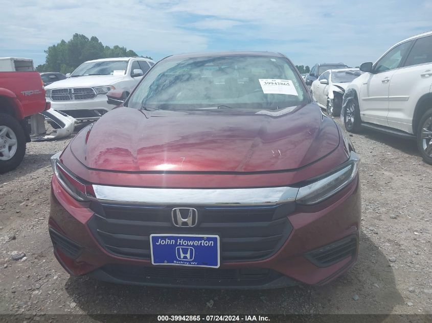 2019 Honda Insight Touring VIN: 19XZE4F95KE010443 Lot: 39942865