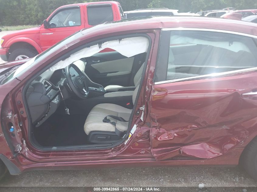 2019 HONDA INSIGHT TOURING - 19XZE4F95KE010443