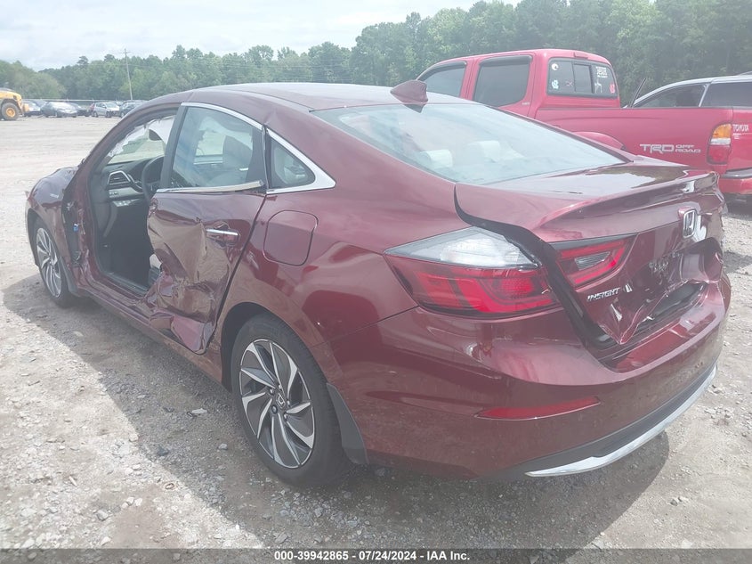 2019 HONDA INSIGHT TOURING - 19XZE4F95KE010443