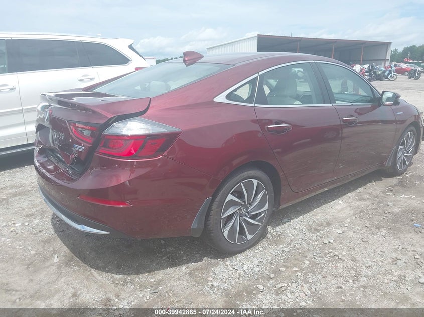 2019 HONDA INSIGHT TOURING - 19XZE4F95KE010443