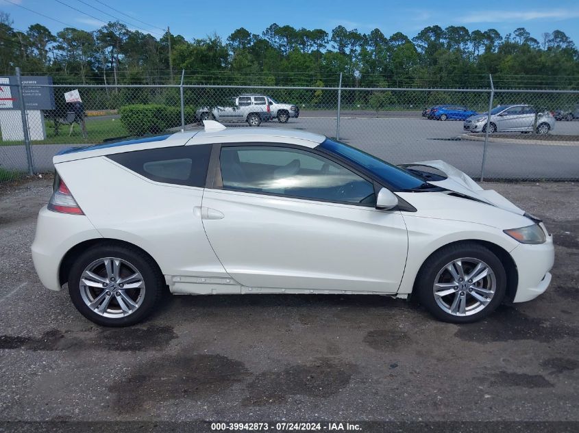 2011 Honda Cr-Z Ex VIN: JHMZF1D64BS006643 Lot: 39942873