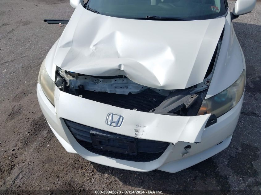 2011 Honda Cr-Z Ex VIN: JHMZF1D64BS006643 Lot: 39942873