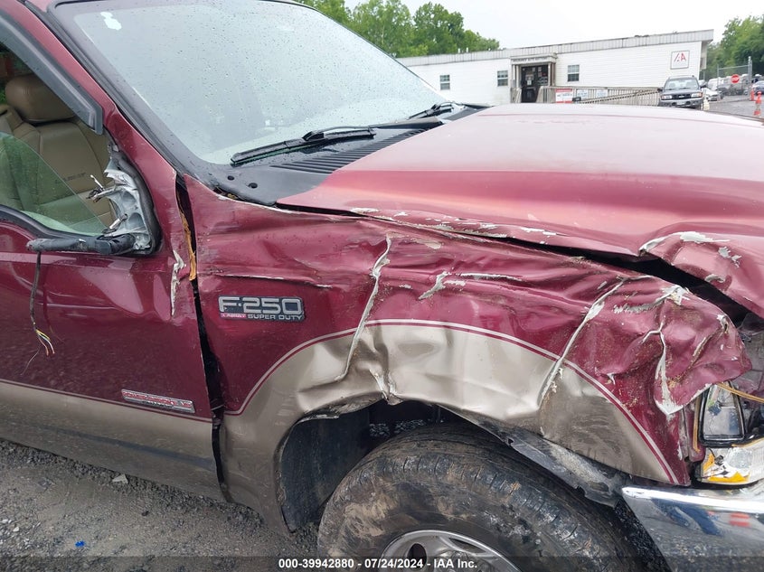 2004 Ford F-250 Lariat/Xl/Xlt VIN: 1FTNX21PX4ED11131 Lot: 39942880