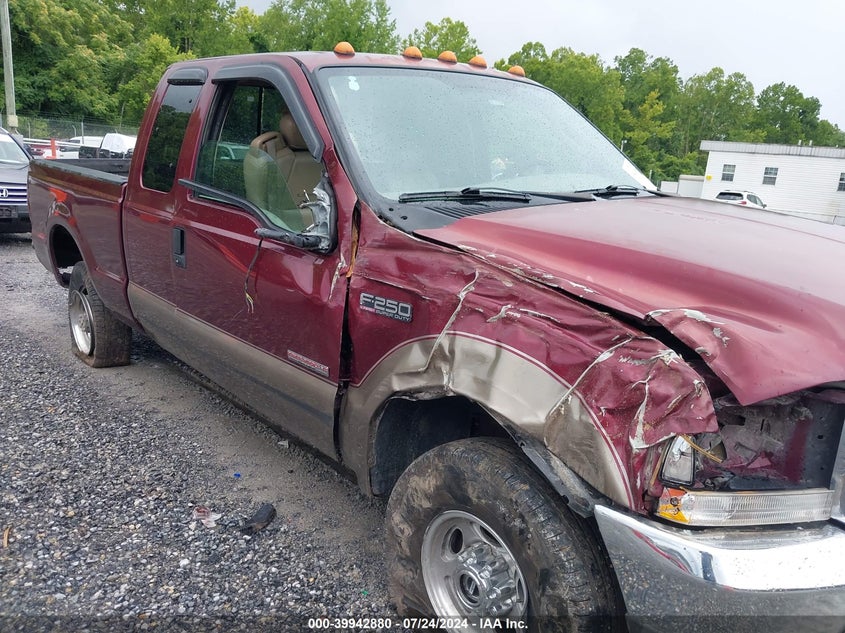 2004 Ford F-250 Lariat/Xl/Xlt VIN: 1FTNX21PX4ED11131 Lot: 39942880