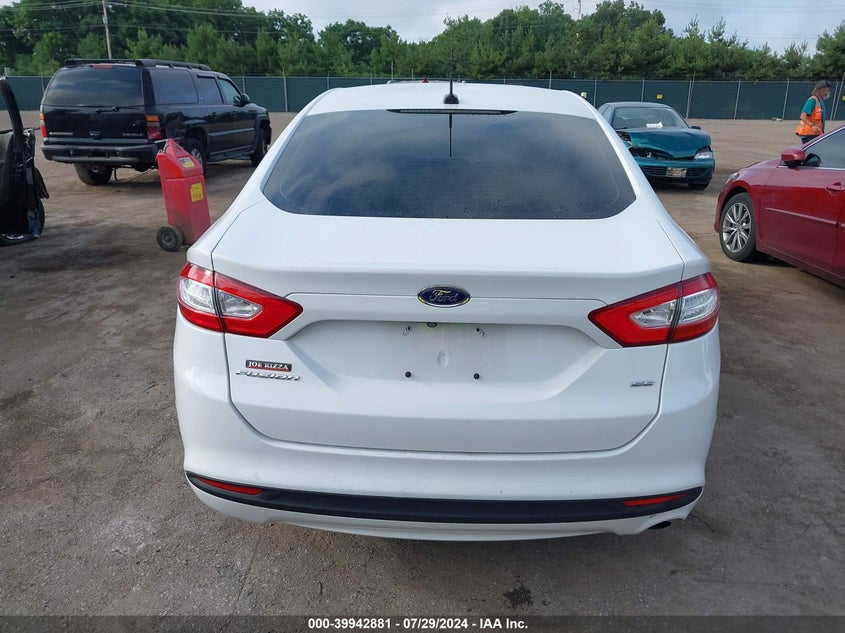 2016 Ford Fusion Se VIN: 3FA6P0H78GR298949 Lot: 39942881