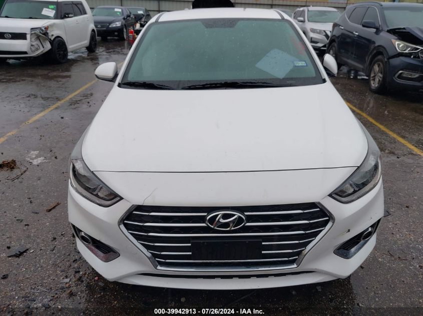 2022 Hyundai Accent Se/Sel VIN: 3KPC24A67NE185941 Lot: 39942913