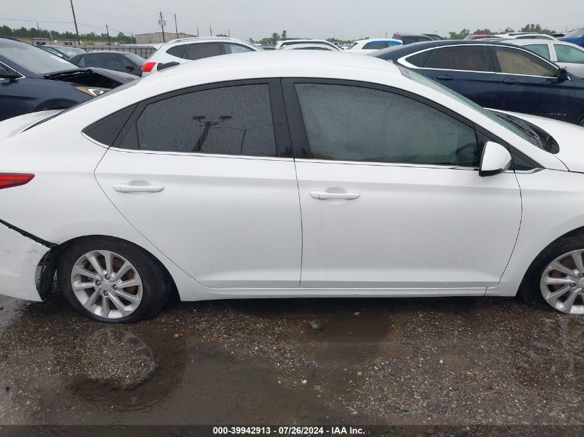 2022 Hyundai Accent Se/Sel VIN: 3KPC24A67NE185941 Lot: 39942913