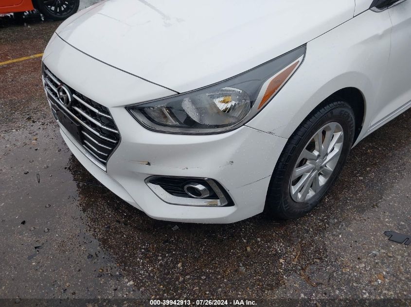 2022 Hyundai Accent Se/Sel VIN: 3KPC24A67NE185941 Lot: 39942913