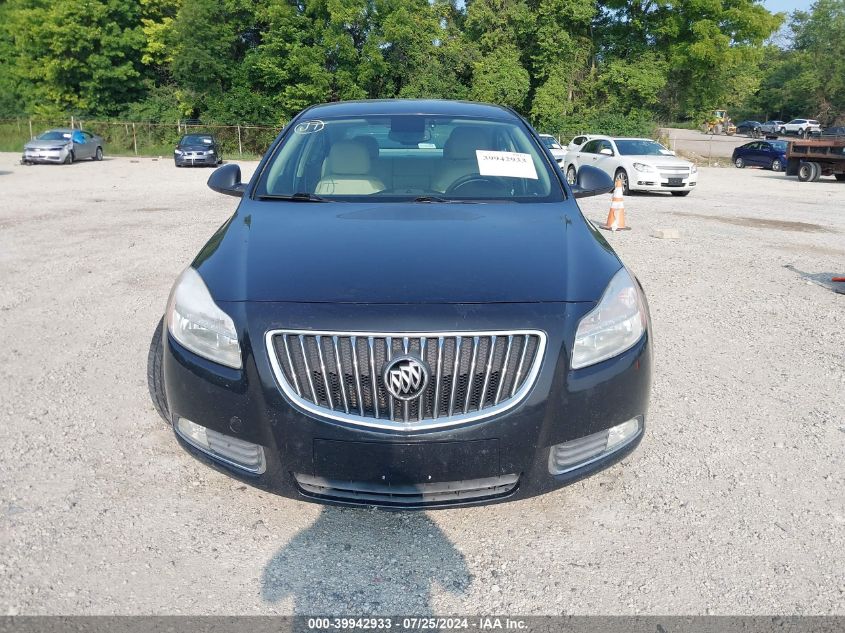 2011 Buick Regal Cxl Russelsheim VIN: W04GN5EC8B1128980 Lot: 39942933