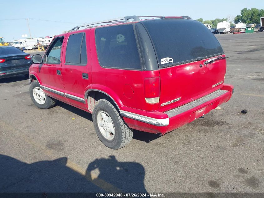 1GNDT13W9V2130554 1997 Chevrolet Blazer Ls