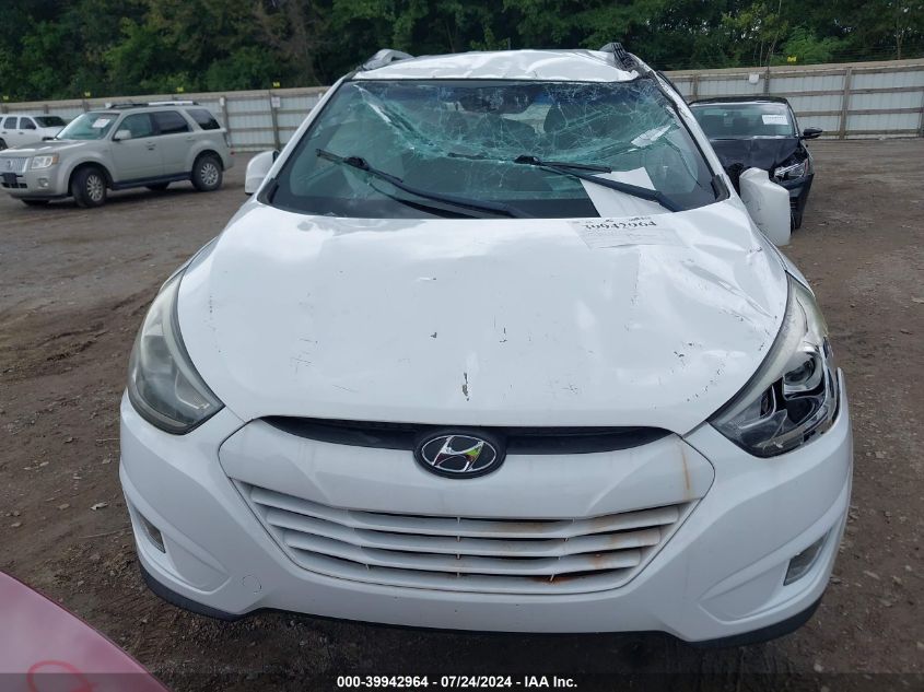 2014 Hyundai Tucson Se VIN: KM8JU3AG4EU915855 Lot: 39942964