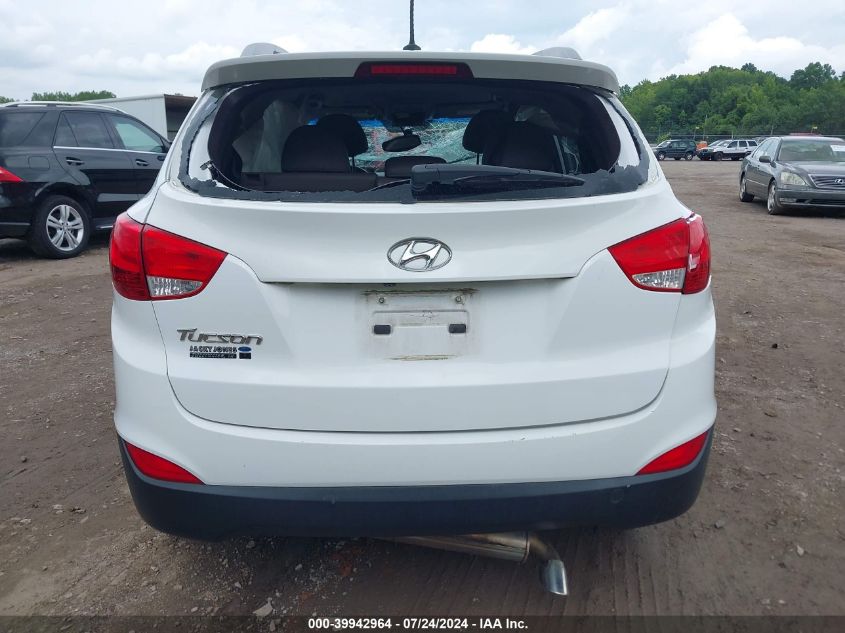 2014 Hyundai Tucson Se VIN: KM8JU3AG4EU915855 Lot: 39942964