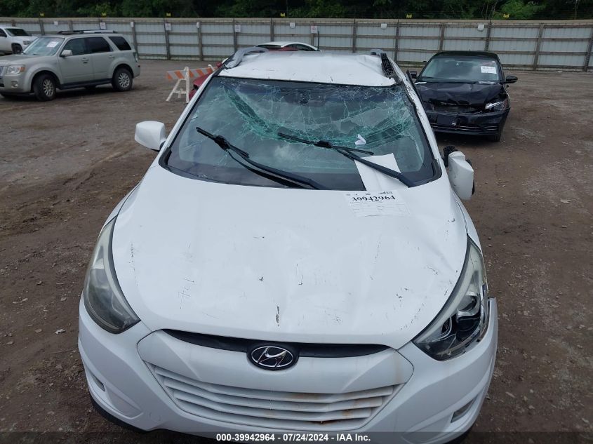 2014 Hyundai Tucson Se VIN: KM8JU3AG4EU915855 Lot: 39942964