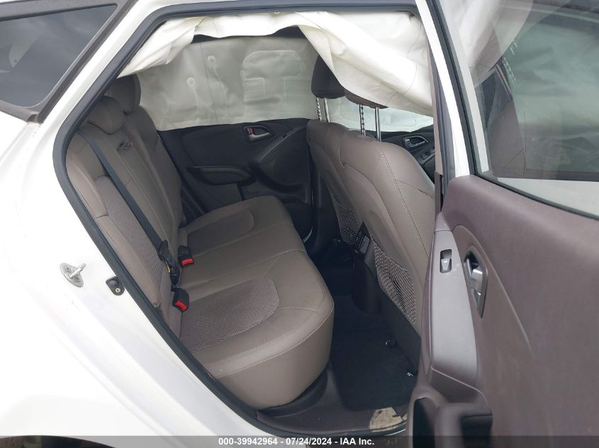 2014 Hyundai Tucson Se VIN: KM8JU3AG4EU915855 Lot: 39942964