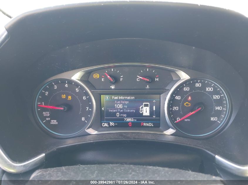 2019 Chevrolet Equinox Lt VIN: 2GNAXUEV6K6105266 Lot: 39942981