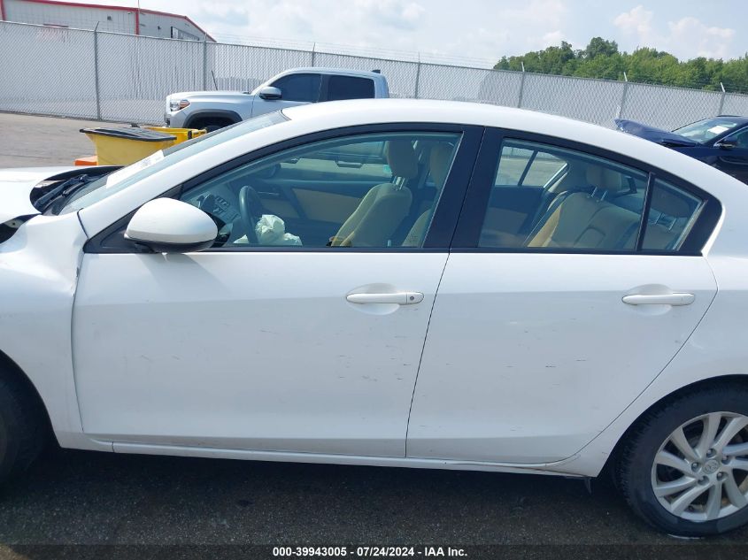 2012 Mazda Mazda3 I Touring VIN: JM1BL1V7XC1669290 Lot: 39943005