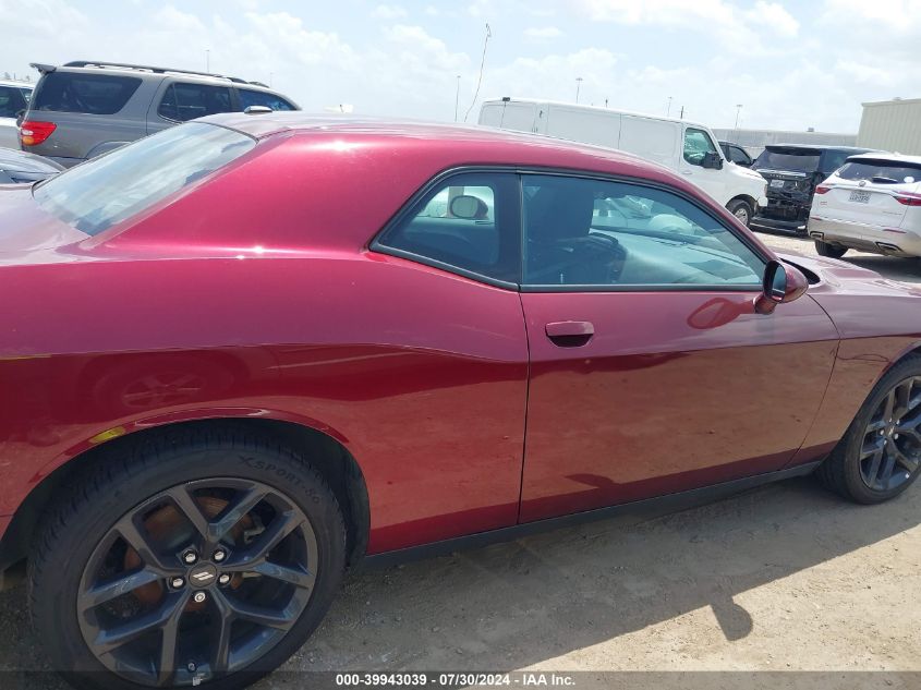 2022 Dodge Challenger Sxt VIN: 2C3CDZAG3NH260840 Lot: 39943039