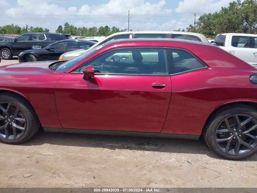 2022 Dodge Challenger Sxt VIN: 2C3CDZAG3NH260840 Lot: 39943039