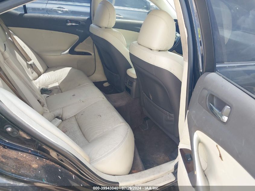 2013 Lexus Is 250 250 VIN: JTHBF5C28D5189229 Lot: 39943040