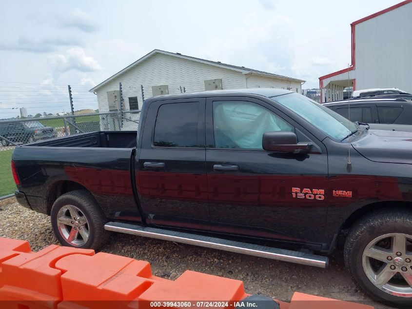 2017 Ram 1500 Express Quad Cab 4X4 6'4 Box VIN: 1C6RR7FT8HS829087 Lot: 39943060