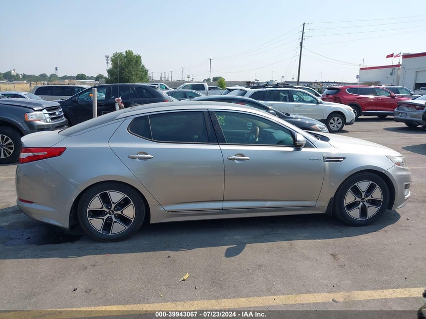 2013 KIA OPTIMA HYBRID EX - KNAGM4AD7D5061198