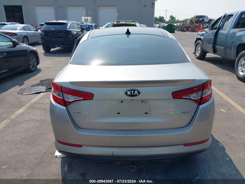 2013 KIA OPTIMA HYBRID EX - KNAGM4AD7D5061198